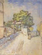 Vincent Van Gogh The Entrance of a Belvedere (nn04) oil painting picture wholesale